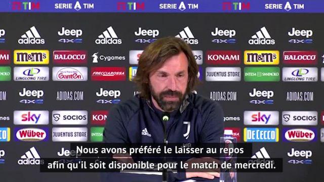 Foot - ITA - Juve - Cristiano Ronaldo (Juventus) absent contre l'Atalanta