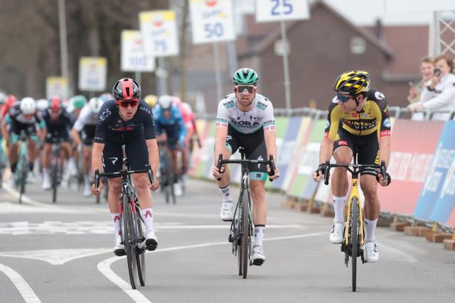 Cyclisme - Amstel Gold Race - Wout Van Aert s'impose d'un rien devant Thomas Pidcock sur l'Amstel Gold Race