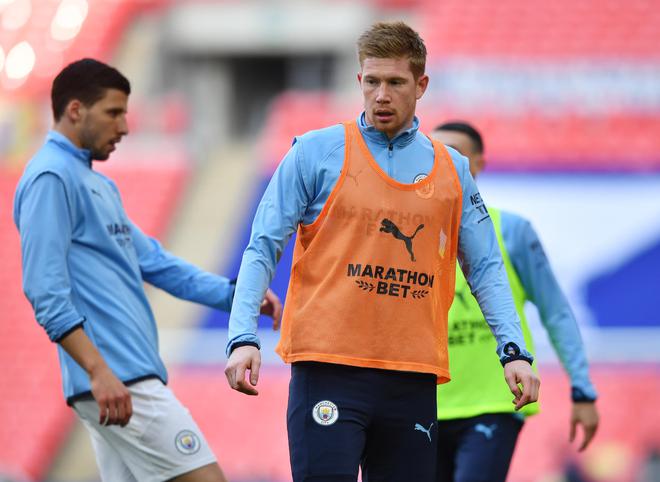 Ligue des champions : De Bruyne de retour à l’entraînement à Manchester City