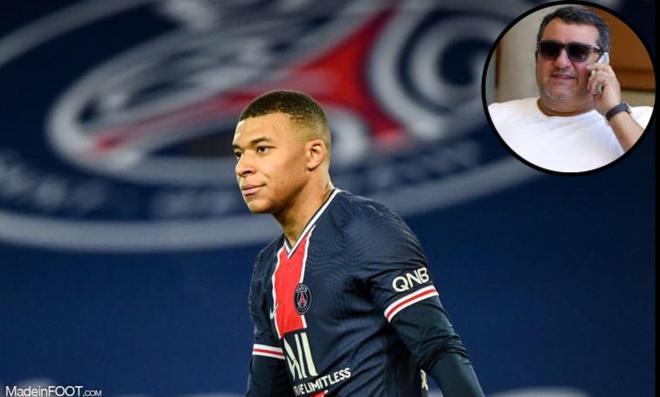 « Quiconque avec moi est vraiment heureux », l’appel du pied de Mino Raiola à Mbappé