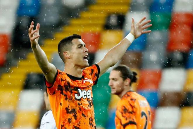 Cristiano Ronaldo porte la Juventus face à l'Udinese