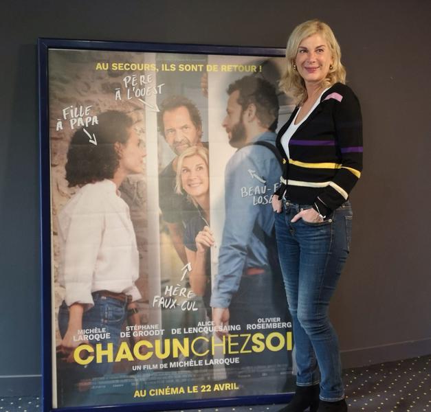 “Chacun chez soi” au cinéma le 2 juin : interview de Michèle Laroque