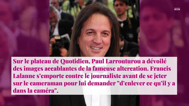 Non Stop People - Francis Lalanne : accusé d'avoir frappé un journaliste de Quotidien, il sort du silence et dément