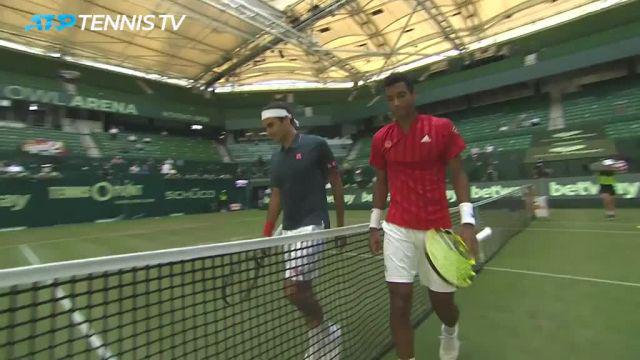 Tennis - ATP - Halle - Roger Federer sorti dès le deuxième tour à Halle par Félix Auger-Aliassime