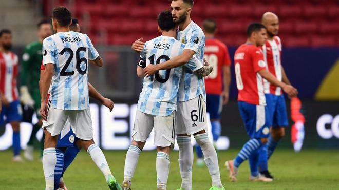 Copa America : un record pour Messi et l’Argentine en quarts après sa victoire sur le Paraguay